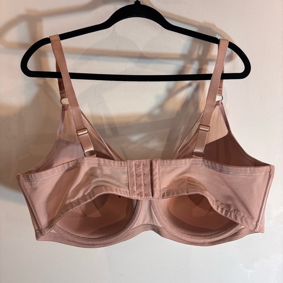 ASHLEY GRAHAM Sz 42G Diva Demi Cup Underwire Padded Sheer Adjustable Bra NWOT - Picture 6 of 8